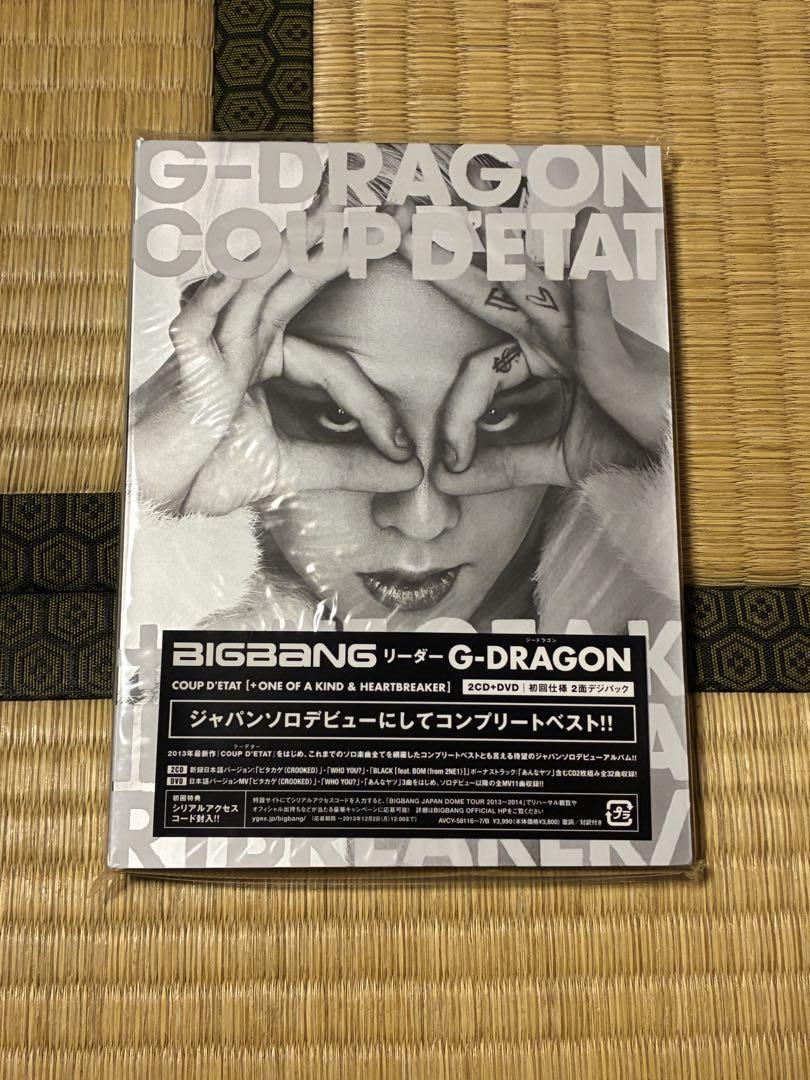 

[USED] Bigbang G-DRAGON COUP D ETAT 2CD+DVD Japanese Edition