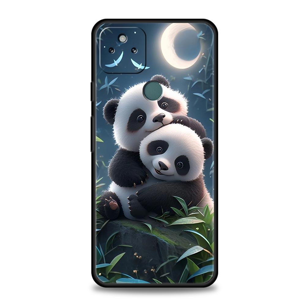 Baby Panda Phone Case Cover for Google Pixel 10 9 8 7 6 9A 8A 7A 6A Pro Shockproof Soft TPU 10 Pro XL Shell Fundas Capas Bags