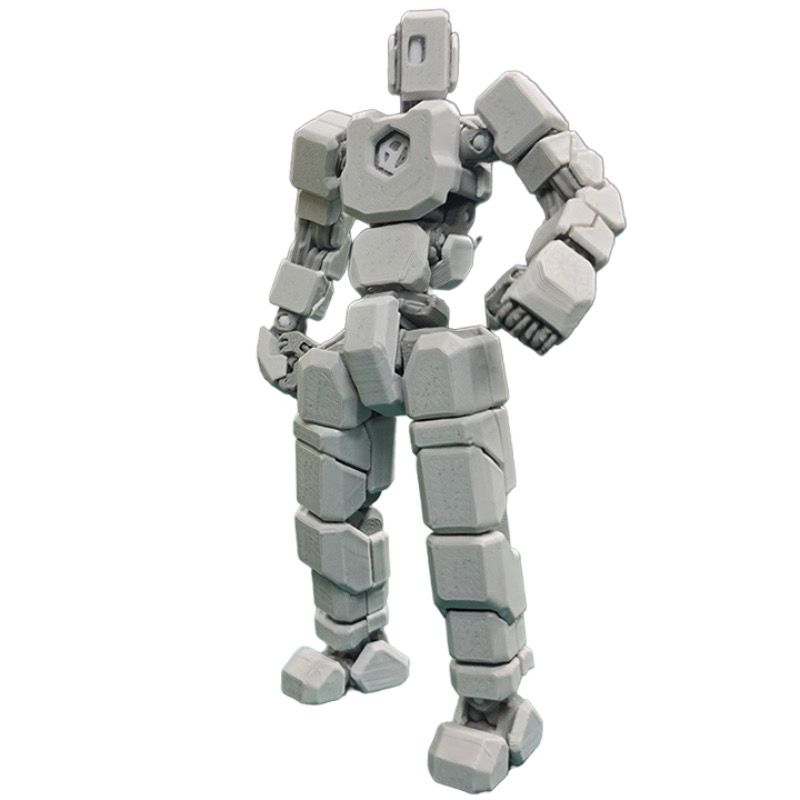 New Ultra Movable Multi Joint Action Doll 3d Printed Full Body Mechanical Mecha Wind Machine Figurine Desktop Decoration