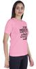 Inkmeso Women T Shirt If My Mouth Doesn't Say It My Face Definitely Will Letter Printed Sarcastic Crew Neck Top