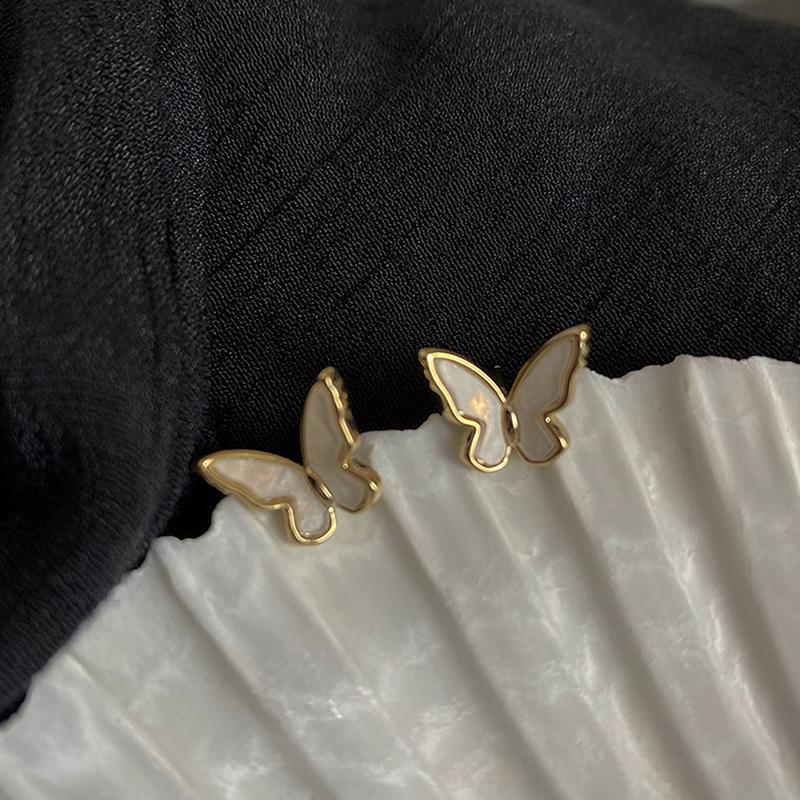 Luxusní motýl klíční kost náhrdelník elegantní temperamentní náušnice pro ženy šperky dárek