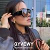 Gafas Aviador Oversized Montura Gruesa Cuadrada Protección UV400 Lentes De Sol Estilo Vintage Unissex Para Mujeres y Hombres