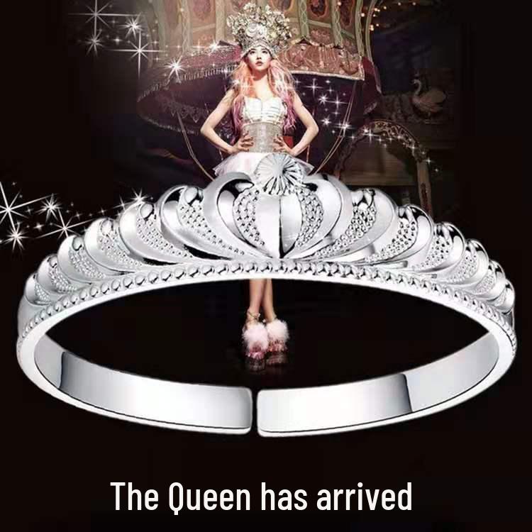 Brățară Stea Placată cu Argint de Ziua Îndrăgostiților pentru Femei - Cadou Trendy în Stil Douyin pentru Cea Mai Bună Prietenă