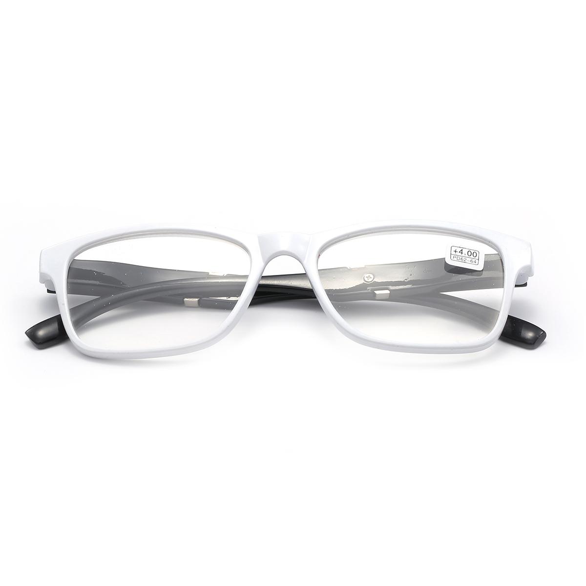 

Trendy Reading Eyeglasses for Women And Men Flexible materials Frame Anti Glare Filter Lightweight Eyeglasses Quality Readers 3.5