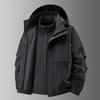 2025 Men's Three-in-One Waterproof Windproof Hiking Jacket
