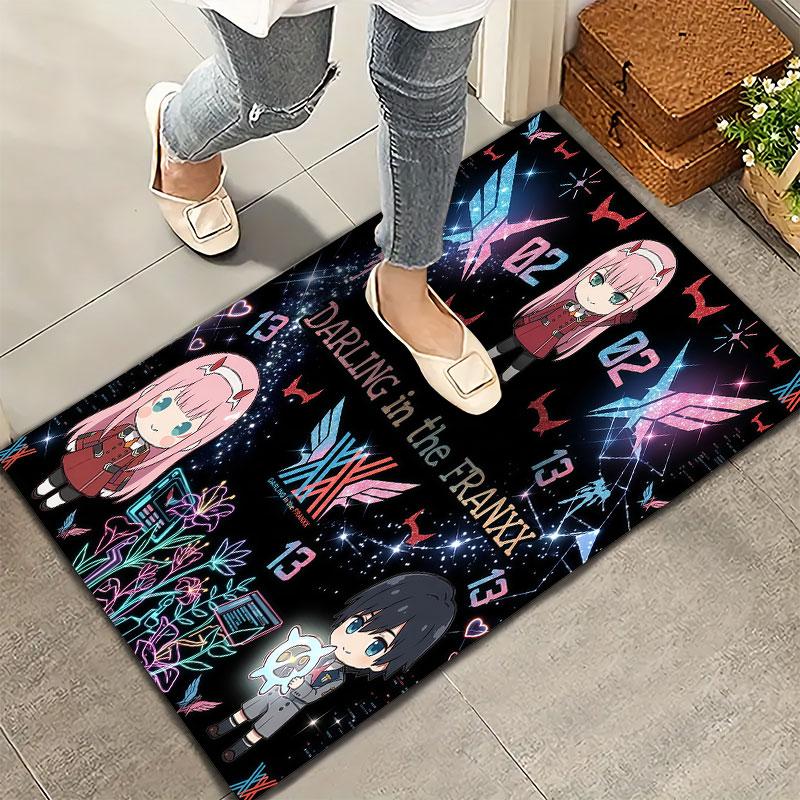 Franxx Carpet Rug For Living Room Bedroom Home Sofa Decoration Kids Play Nonslip Floor Mat