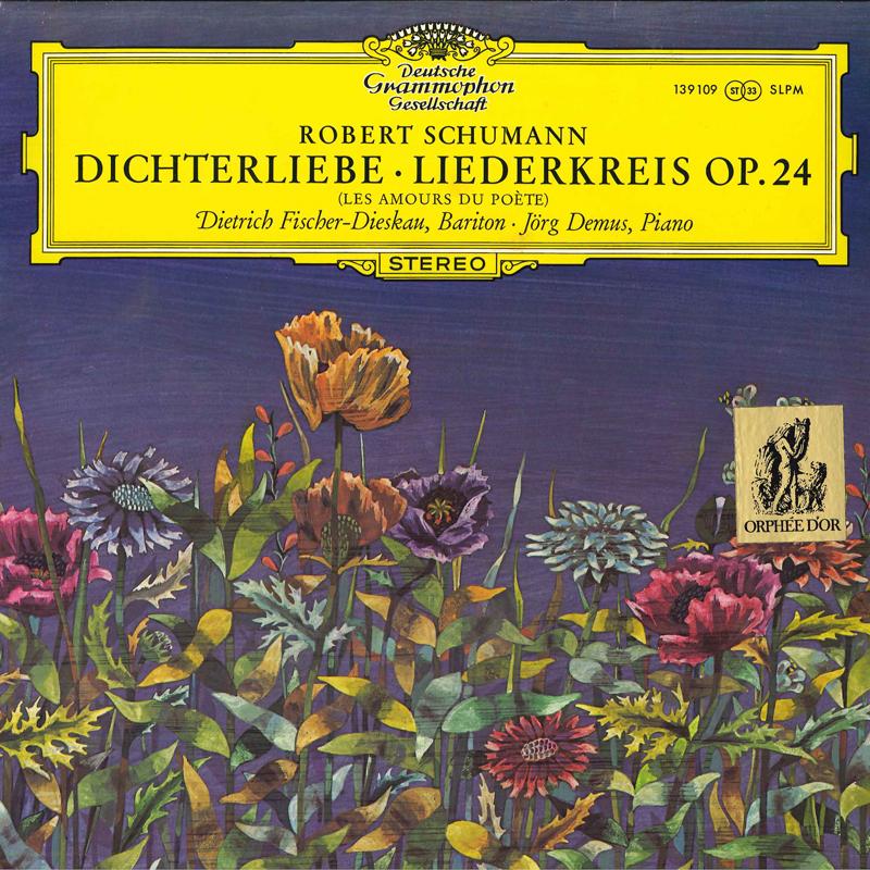 

LP Record DIETRICH FISCHERDIESKAU JORG DEMU Schumann Dichterliebe Liederkreis 139109 DEUTSCHE GRAMM Germany Classical Used