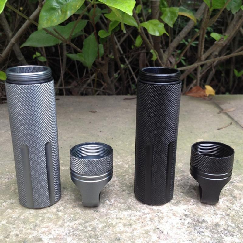 Wasserdichte Aufbewahrungsröhre für den Außenbereich, kompakt, für Reisen, Mehrzweck-Aufbewahrungsbehälter, geeignet für Wandern und Rucksacktouren