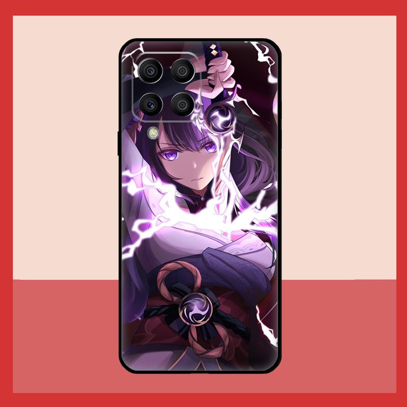 Genshin Impact Raiden Shogun Baal Case For Samsung Galaxy M56 M12 M06 M32 M52 M35 M55 M15 M11 M13 M14 M16 M36 M31 M53 M34 M54