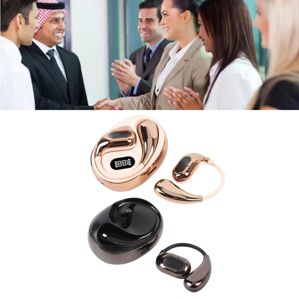 Translation Earphones AI Accurate Quick BT Wireless Ear Hook Translation Earbuds for Study Work Life