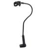 Aluminum Alloy Grooming Stand Stable 360 Degree Adjustable Pet Dryer Clamp Mount Black Gooseneck Dual‑Use Dryer Support