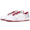 Nike Big Abrasion Resistant Low Top Skateboard Shoes Men's Gray White Red 355152-150(Team1957-LD)