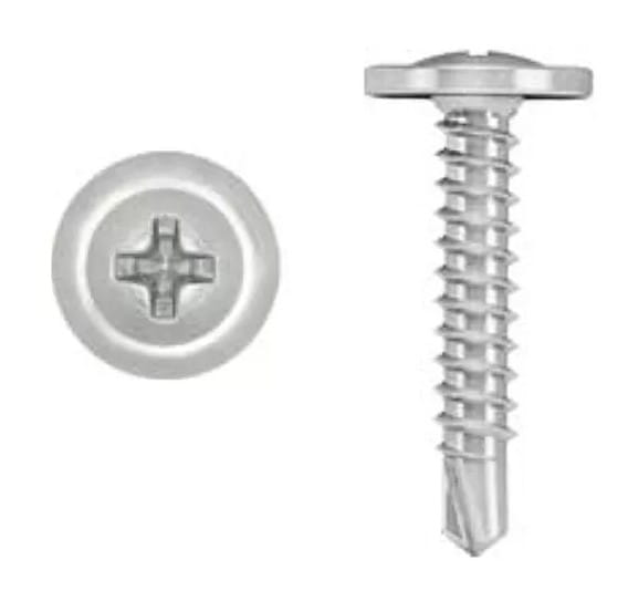 Self-drilling washer screw 42x25mm 10pcs