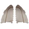 2x Car Interior Door Panel Armrest Microfibre Leather Cover for Honda Pilot 2013