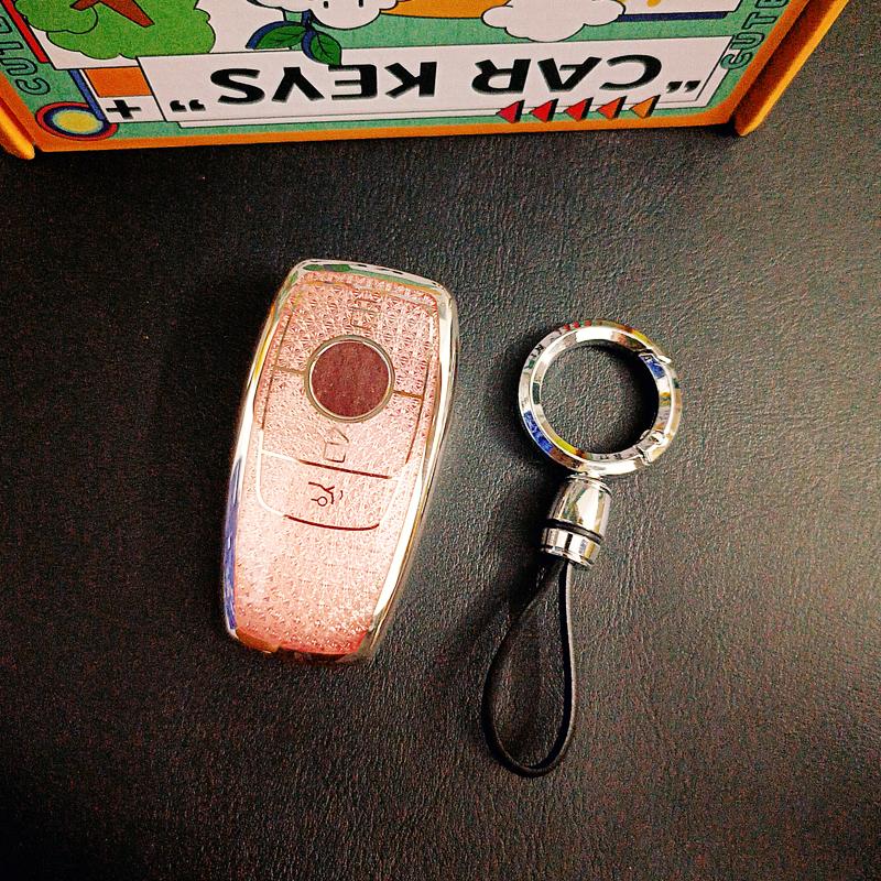 New Fashion For Mercedes Benz A C E S G Class Glc Cle Cla Glb Gls W177 W205 W213 W222 X167 Amg 3 Button Car Key Case Cover Fob