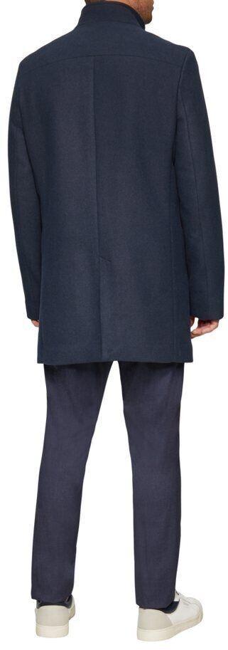 Пальто s.Oliver из шерстяной смеси с фиксированной стеганой вставкой (2149194) синий