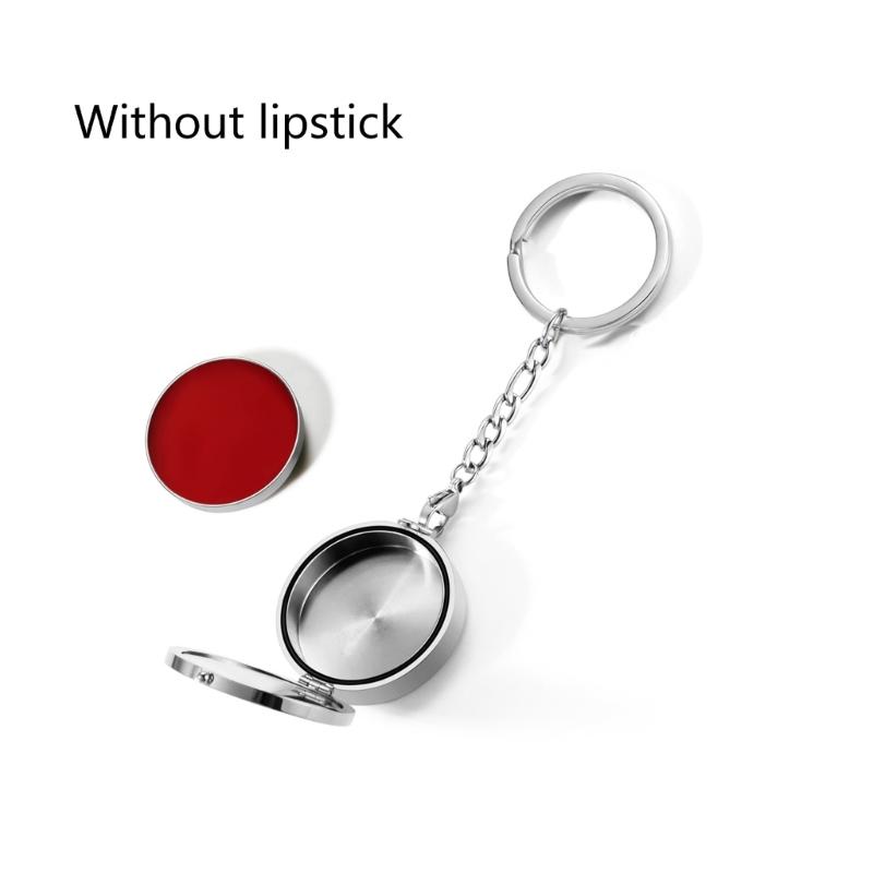 Stylish Cosmetic Holder Keychain For Easy Carry And Organization Makeup Keyring Fashionable Key Chain Pendant