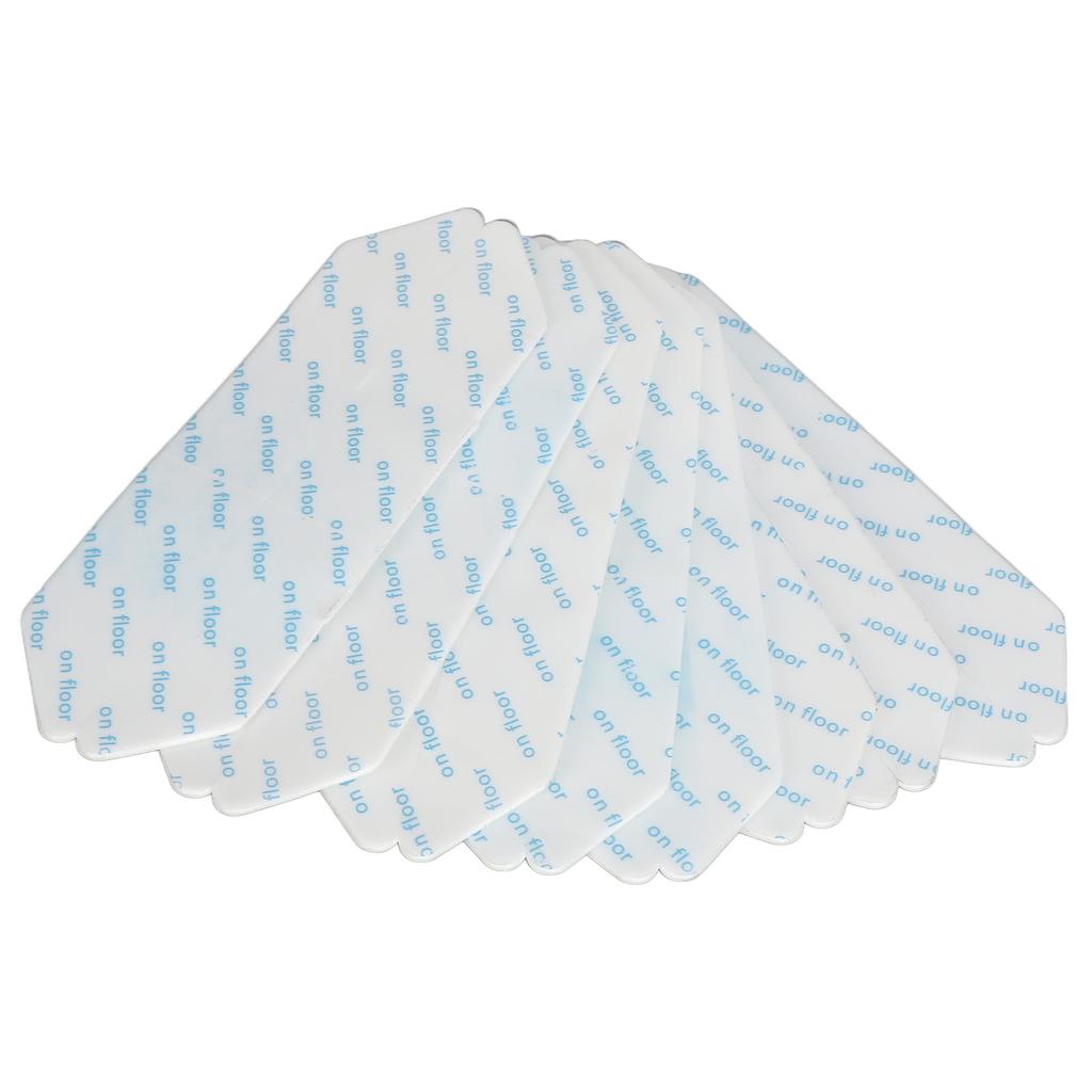 16 Pcs Adhesive Carpet Tape Pad PU Rug Pad   Anti Slip Sticker Rug Corner Tape Pad Grips