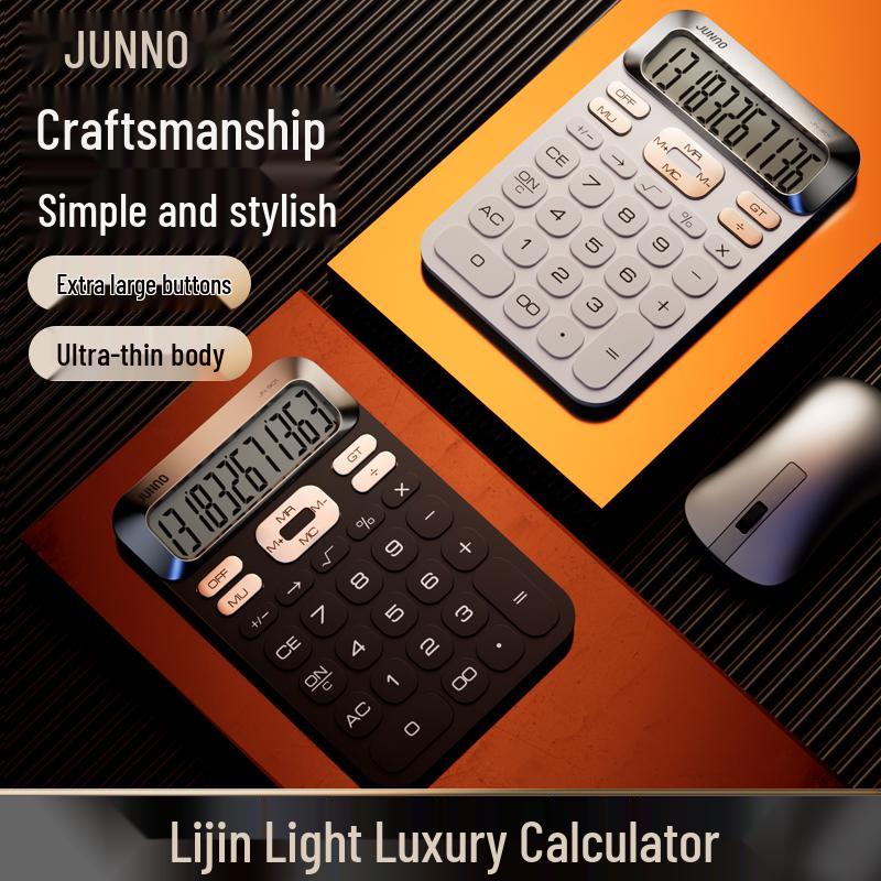 Zuneng Advanced Large Screen Financial Calculator for Office and Business Use