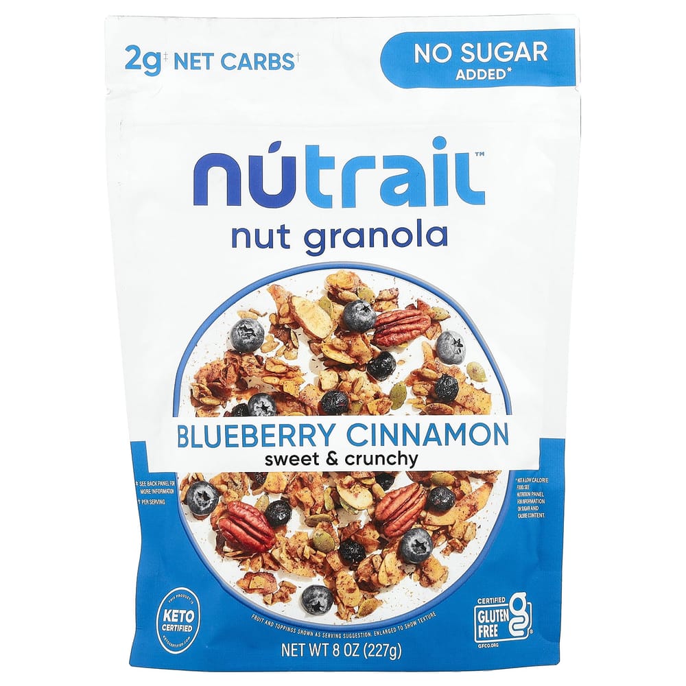 iHerb Nut Granola, Blueberry Cinnamon, 227g (8oz) 227g - 1 ea