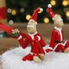 Wacky Santa Claus Ornaments, Resin Christmas Figurine Tabletop Indoor Home Decor, Thoughtful Present for Family and Friends