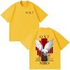 Rapper Niro OX7 Album T-shirt Men Women Clothes Hip Hop Fashion Pop Music T-shirts Male Casual  Vintage T Shirt Streetwear