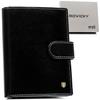 Men's Leather Wallet N104L-RVT BLACK