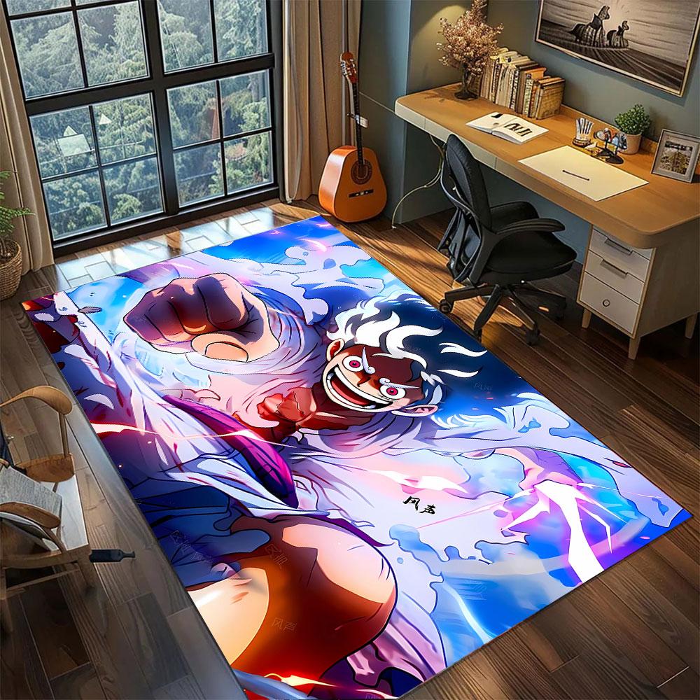 One Piece Kaido Beast Carpet for Living Room Bedroom Home Decor Cool Movie Mat Play Floor Mat
