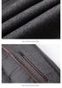 Men's Double-Sided Cashmere Lapel Jacket: Winter Business Wool Outerwear with Down Liner, Thick and Stylish for Middle-Aged Men.