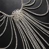 Heavy Duty Waist Chain Costume Aesthetic Crystal Beaded Chain Jewelry for Jeans Body Jewelry for Women Girls
