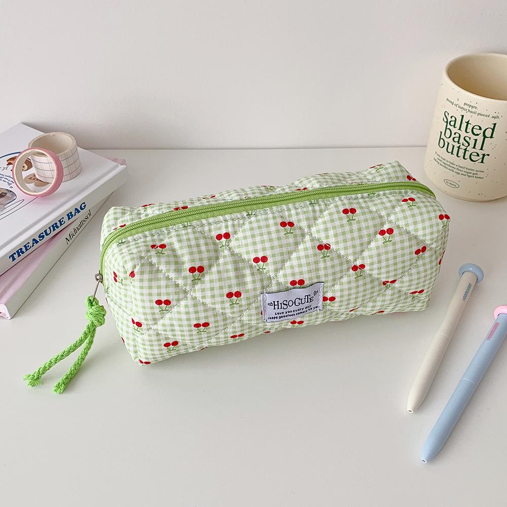 Portable Large-Capacity Makeup & Stationery Bag for Girls