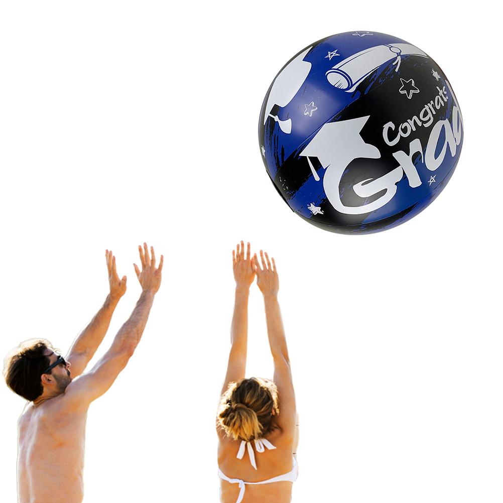 

Inflatable Beach Balls for Graduation Party Decoration Thicken PVC Congrats Grad Sign Ball Graduation Party Favors for