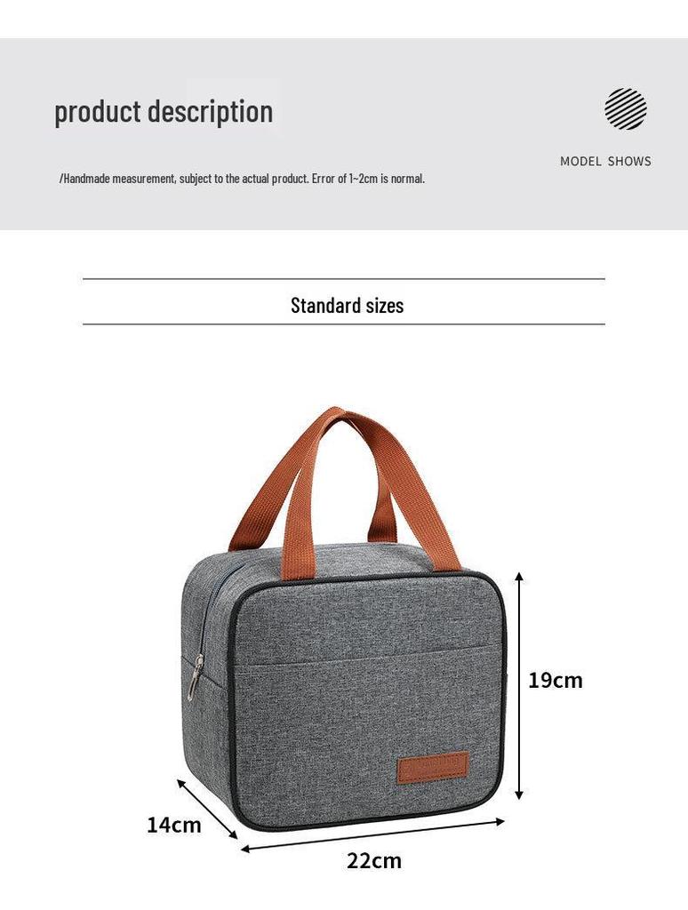 Southeast Asia Hot-Selling Insulated Bento Bag - Ionic, Water-Repellent Oxford Cloth