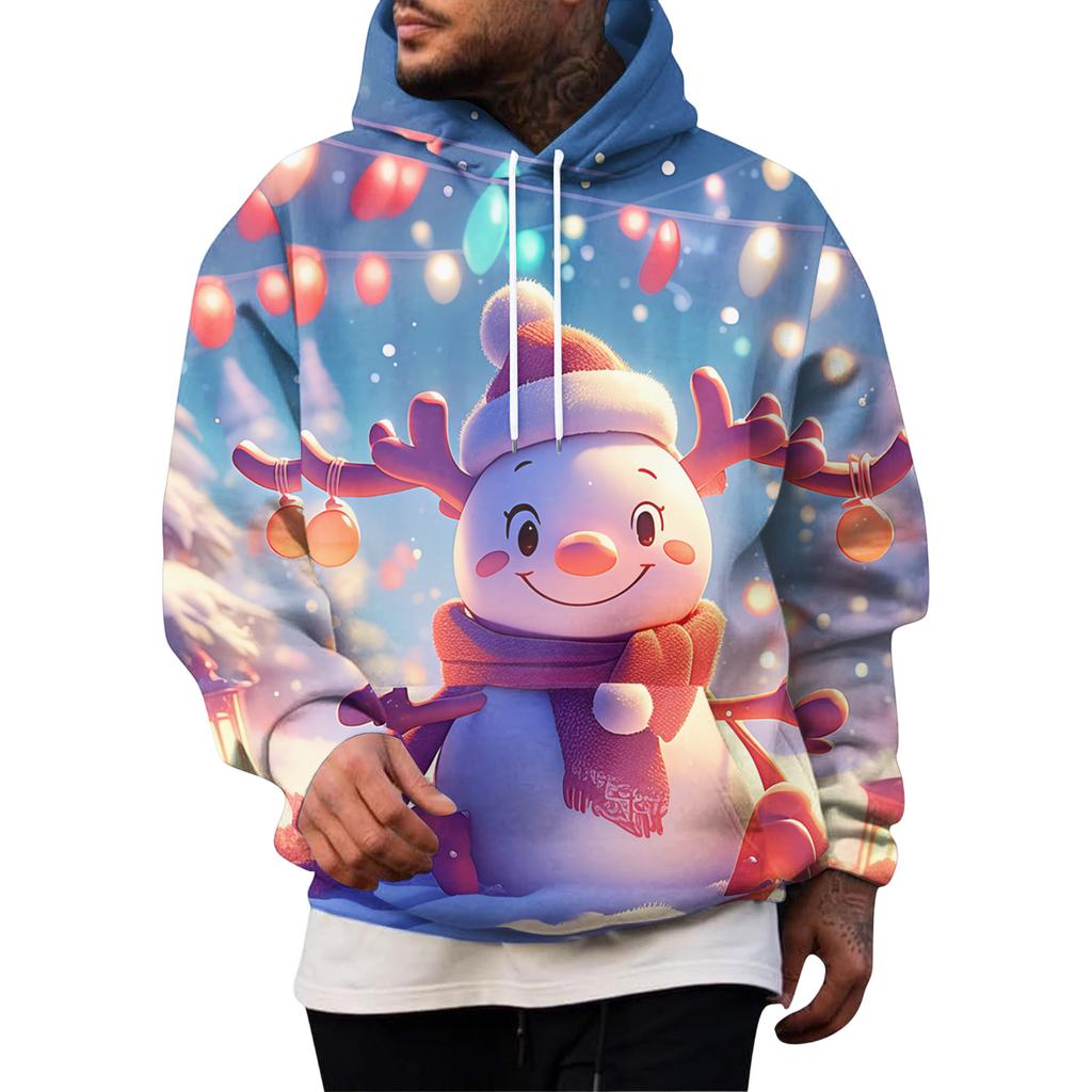 Men's Sports Leisure Long Sleeves With Pocket Hooded Hood Hoodie