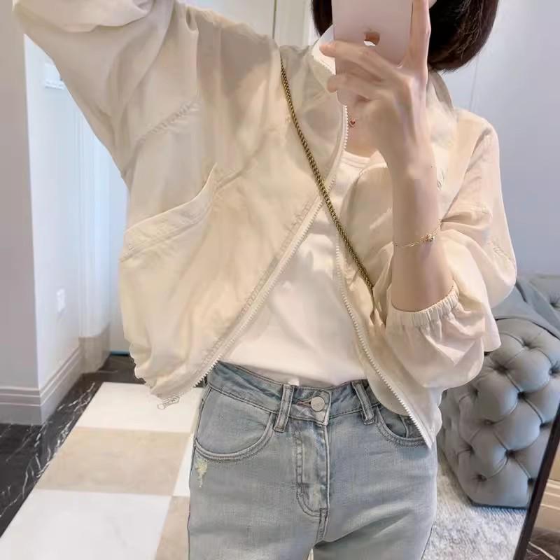 Women's Elegant French Style Summer 2025 Sun Protection Jacket
