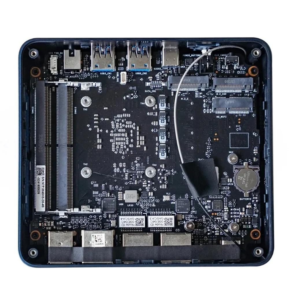 SZBOX Mini PC Small PC Windows 11 Pro S88 AMD Ryzen 7 8845HS to Small PC 32GB DDR5 5600MHz 1TB SSD Professional Game Machine Mini Computer 3 Screen