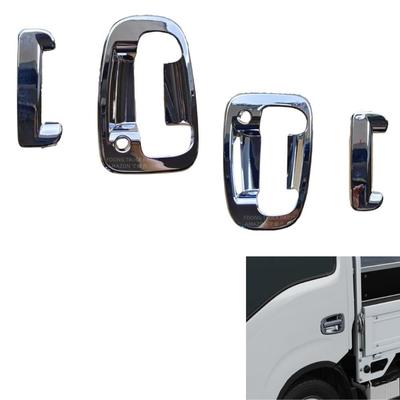 Chrome Door Handle Covers of for Isuzu 23 Elf and Truck GZ (Set 2) (7th Generation, R5.3 Later), Accessories, Exterior, [Used]