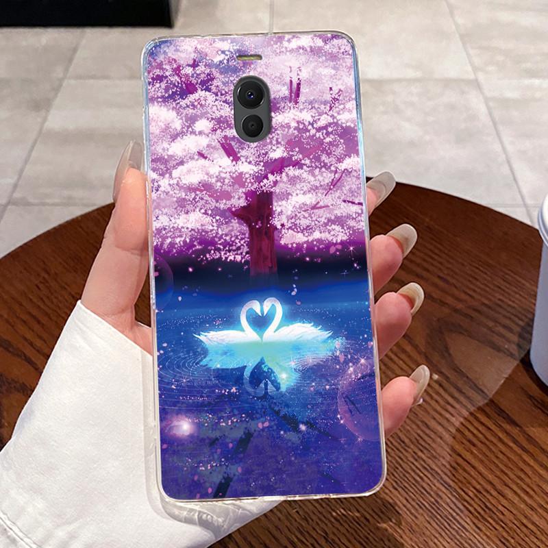 Casing For Meizu M6 Note M6 M6T Case Aesthetic Fashion Cute Cat Astronaut Soft Silicone Back Cover Transparent TPU Phone Case