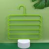 Modern Plastic 5tier Pants Rack With Multiple Storage For Closet Organization