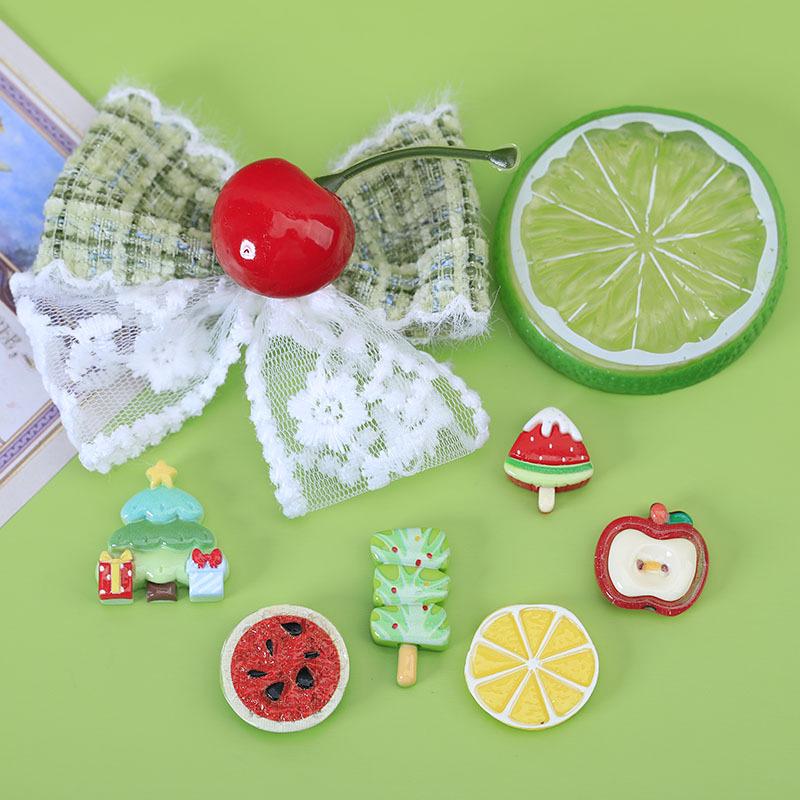 Xiaohongshu-Style Shoe and Hair Accessories: Hole Shoes Decorations, Hair Clips, Ties, Refrigerator Magnets