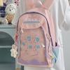 Young Girl Cute Transparent Schoolbag for Men and Women with High Value  Large Capacity  Light Weight and Multi Functional Shoulder Bag.