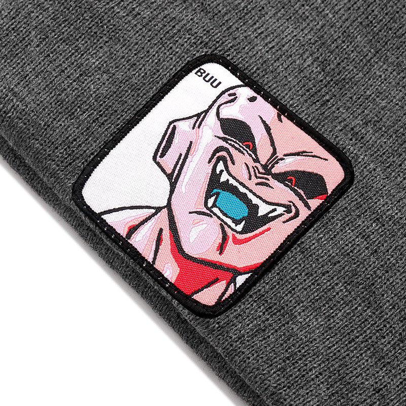 MAJIN BUU Beanie High Quality Cotton Casual Beanies for Unisex Women Warm Knitted Winter Hat Fashion Solid Unisex Cap