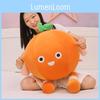 Creative Plush Orange Fruit Toy Soft And Cuddly Orange Pillow For Birthday Gifts