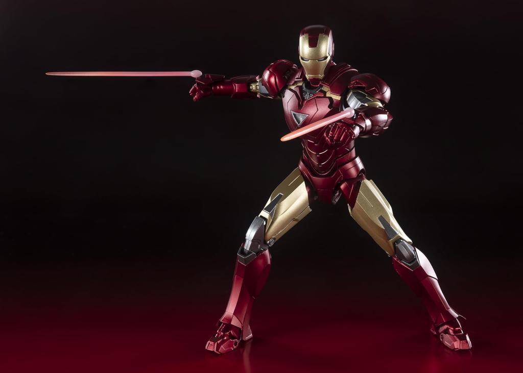 TAMASHII NATIONS S.H.Figuarts Iron Man Mark 6 (THE INFINITY SAGA) Approx. 150mm PVC & ABS & Die-cast Painted Movable Figure
