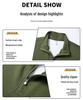 Unisex-Kapuzenpullover mit halbhohem Kragen und Reißverschluss, samtgefüttert, lange Ärmel, lässige, lockere Passform, Basisschicht für Paare im Frühling/Herbst