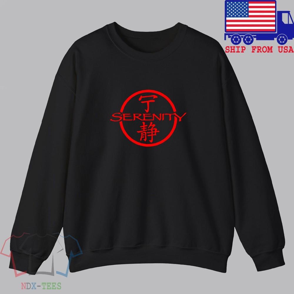 Serenity Firefly Men#039;s Black Size S to 3XL Unisex T-Shirt S