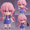 Anime Nendoroid Yuno Gasai 2316 Future Diary Chibi Action Figures Model Toys With Swappable Face Desktop Ornament Statues Gifts