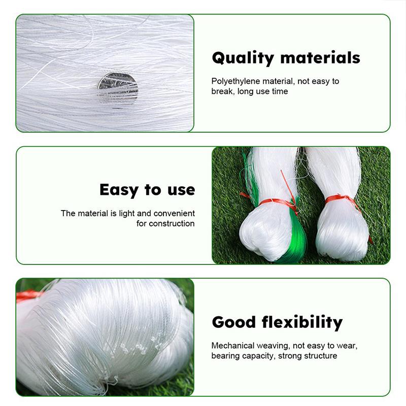 Durable Nylon Garden Climbing Net For Cucumber And Vegetables Heavy-Duty Support Easy To Install