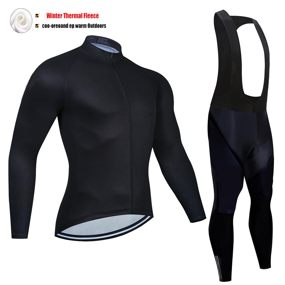 Winter Fleece Herren 2026 Radtrikot Sets Mountainbike Kleidung Wear Ropa Ciclismo Rennrad Kleidung Team Radsportanzug