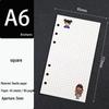 A6 Loose-Leaf Binder Refill: 6-Hole Planner & Budget Notebook Sheets